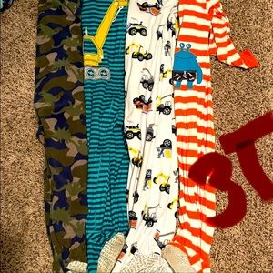 Boys 3t footie pajamas